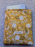 Yellow Floral Quilted Kindle Sleeve