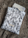 Black/White Floral Kindle Sleeve